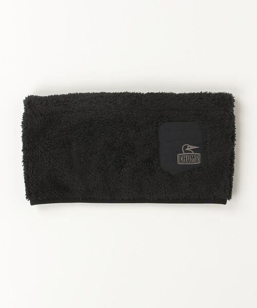 CHUMS（チャムス）の「CHUMS/チャムス　ボンディング フリース ネックウォーマー　Bonding Fleece Neck Warmer（ネックウォーマー/スヌード・メンズ・ベージュ/オリーブ/ブラック/ライトグレー・FREE）」の16枚目の写真