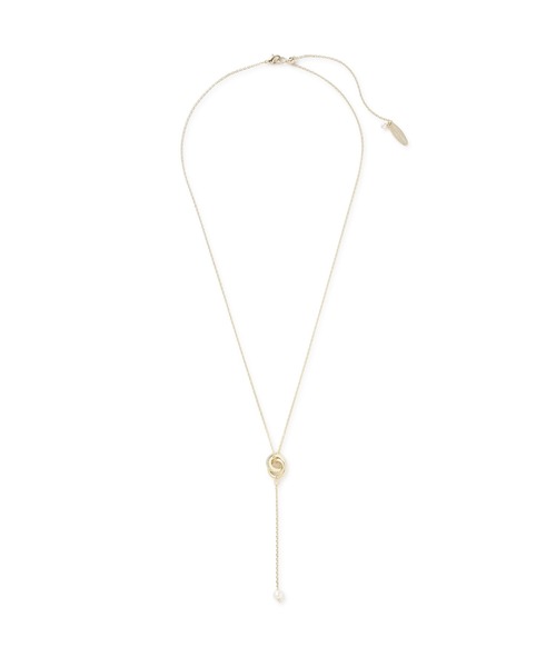 NATURAL BEAUTY BASIC(ナチュラルビューティーベーシック)の「WリングYネックレス(ネックレス・レディース・シルバー/ゴールド・フリ-)」の5枚目の写真