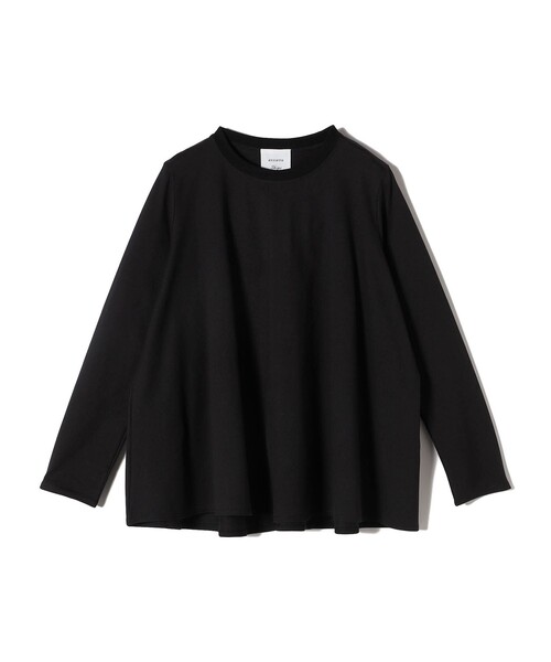 【セール】【SHIPS別注】assiette:〈手洗い可能〉ロング スリーブ フレア プルオーバー（Tシャツ/カットソー）｜SHIPS（シップス）