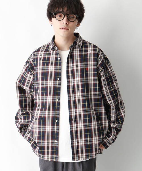 POLO BCS（ポロ ビーシーエス）の「【POLO BCS/ポロ・ビーシーエス】オーバーサイズチェックシャツ（シャツ/ブラウス・メンズ・グリーン系その他/ブルー系その他・MEDIUM/LARGE）」の13枚目の写真