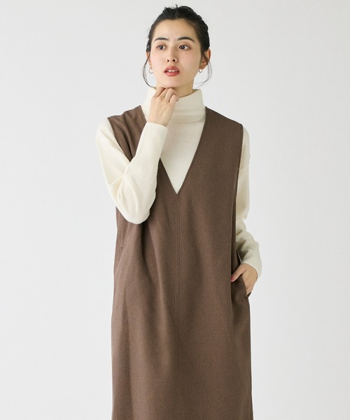 【セール】ウール調ジャンパースカート（ジャンパースカート）｜I.T.'S international（イッツインターナショナル） 8,823円