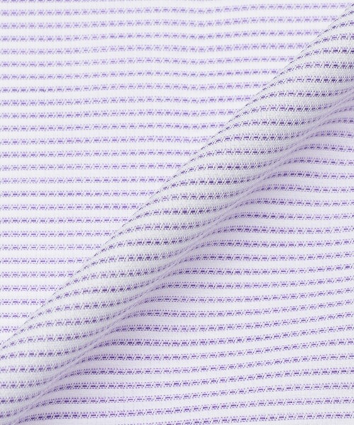 TOKYO SHIRTS（トウキョウシャツ）の「透け防止 形態安定ノーアイロン クレリックボタンダウン 長袖ビジネスワイシャツ（ビジネスシャツ・メンズ・パープル・首回り39cm-裄丈80cm/首回り39cm-裄丈84cm/首回り41cm-裄丈82cm/首回り41cm-裄丈86cm/首回り42cm-裄丈82cm/首回り42cm-裄丈86cm/首回り43cm-裄丈82cm/首回り43cm-裄丈86cm/首回り37cm-裄丈80cm/首回り37cm-裄丈84cm）」の5枚目の写真