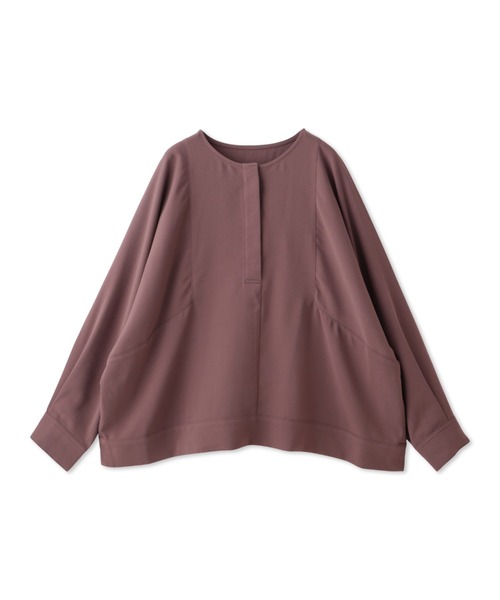 MAYSON GREY(メイソングレイ)の「パネル切替ドルマンブラウス≪洗濯機で洗える≫(シャツ/ブラウス・レディース・オフホワイト/チャコールグレー/ボルドー・M)」の5枚目の写真