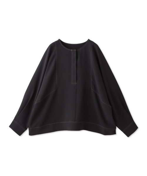 MAYSON GREY(メイソングレイ)の「パネル切替ドルマンブラウス≪洗濯機で洗える≫(シャツ/ブラウス・レディース・オフホワイト/チャコールグレー/ボルドー・M)」の21枚目の写真