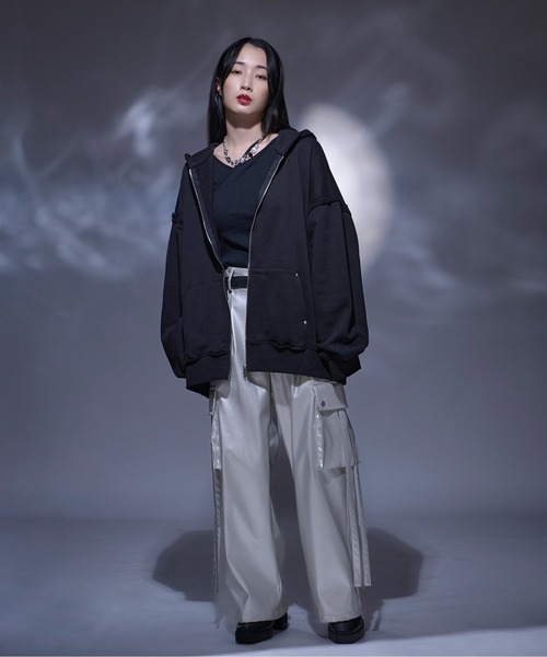 Ellno Loset（エルノロゼット）の「ヘビーウェイトアソートビックフーディ/SETUP対応（パーカー・メンズ・ブラック系その他/ブラック/ブラウン系その他・MEDIUM/LARGE）」の16枚目の写真