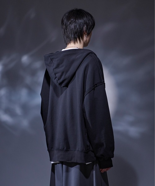 Ellno Loset（エルノロゼット）の「ヘビーウェイトアソートビックフーディ/SETUP対応（パーカー・メンズ・ブラック系その他/ブラック/ブラウン系その他・MEDIUM/LARGE）」の22枚目の写真