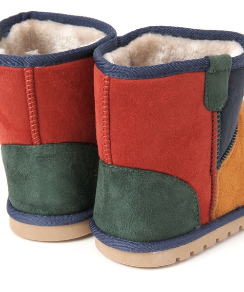 BAYFLOW(ベイフロー)の「ボアブーツ(KIDS)【17~21cm】(ブーツ・キッズ・ブラック/マルチ/ベージュ・20.0cm/19.0cm/18.0cm/17.0cm/21.0cm)」の12枚目の写真