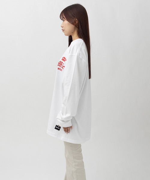 MFC STORE（エムエフシーストア）の「MFC STORE CRN LOGO L/S TEE（Tシャツ/カットソー・メンズ・アッシュ/ブラック/ホワイト・XL/L/S/M）」の22枚目の写真