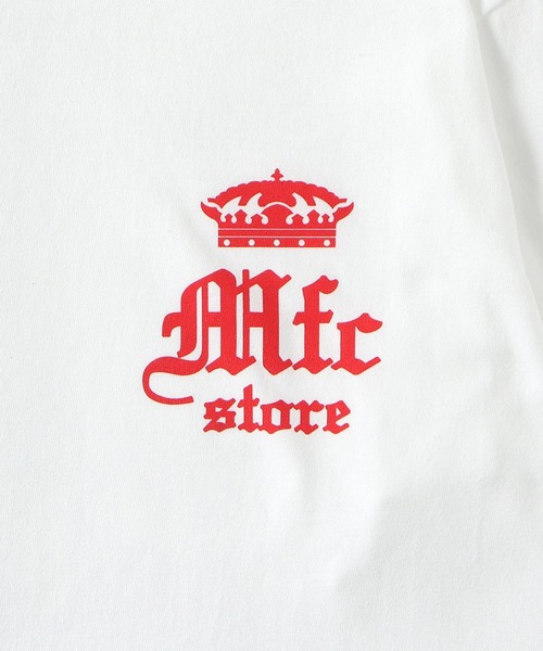MFC STORE（エムエフシーストア）の「MFC STORE CRN LOGO L/S TEE（Tシャツ/カットソー・メンズ・アッシュ/ブラック/ホワイト・XL/L/S/M）」の11枚目の写真