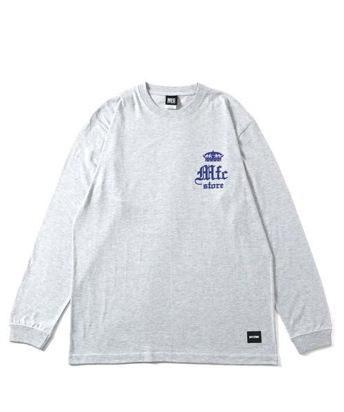 MFC STORE（エムエフシーストア）の「MFC STORE CRN LOGO L/S TEE（Tシャツ/カットソー・メンズ・アッシュ/ブラック/ホワイト・XL/L/S/M）」の17枚目の写真