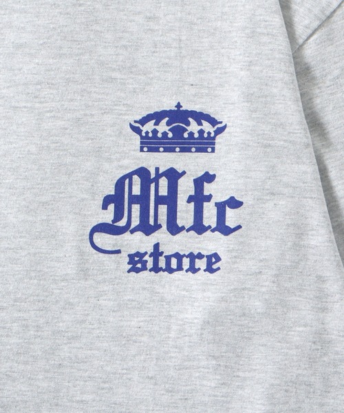MFC STORE（エムエフシーストア）の「MFC STORE CRN LOGO L/S TEE（Tシャツ/カットソー・メンズ・アッシュ/ブラック/ホワイト・XL/L/S/M）」の19枚目の写真