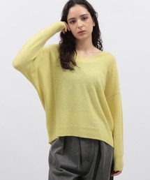 LAKOLE | フォックスウールVネックプルオーバー / 116726(ニット/セーター)