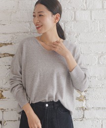 LAKOLE | フォックスウールVネックプルオーバー / 116726(ニット/セーター)