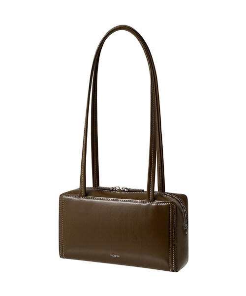 STANDOIL（スタンドオイル）の「STAND OIL（スタンドオイル）POST BAG（ショルダーバッグ・レディース・ライトイエロー系/ブラック/ブラウン系・00）」の3枚目の写真