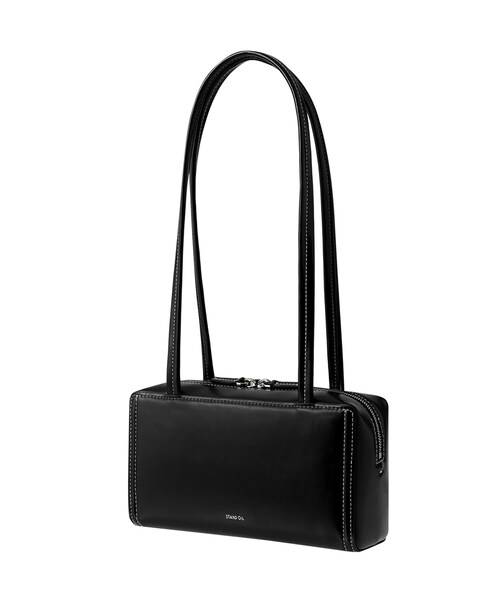 STANDOIL（スタンドオイル）の「STAND OIL（スタンドオイル）POST BAG（ショルダーバッグ・レディース・ライトイエロー系/ブラック/ブラウン系・00）」の4枚目の写真