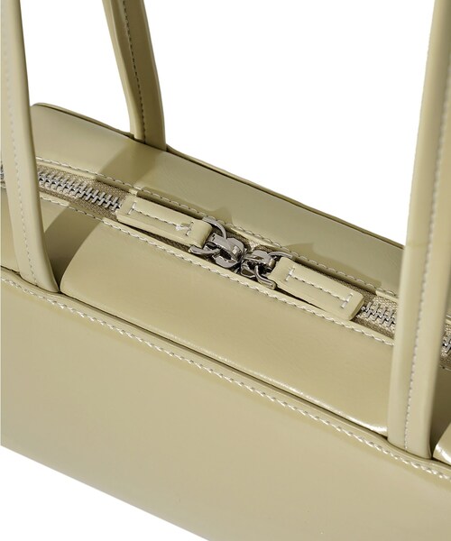 STANDOIL（スタンドオイル）の「STAND OIL（スタンドオイル）POST BAG（ショルダーバッグ・レディース・ライトイエロー系/ブラック/ブラウン系・00）」の14枚目の写真