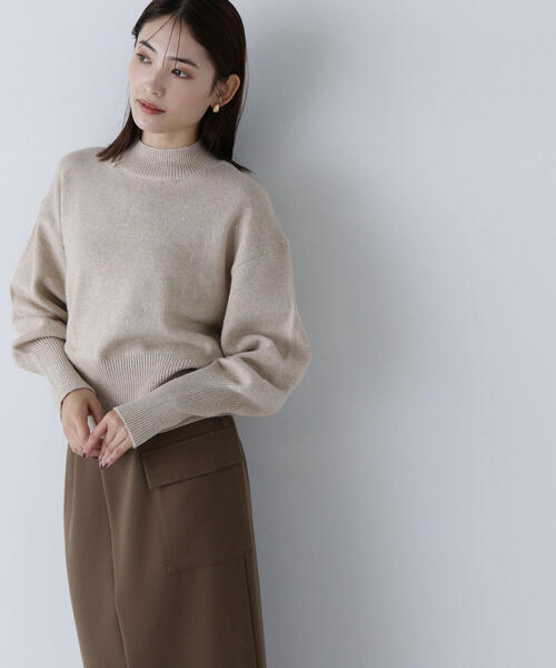 【セール】◇アシメスリットポケットスカート（スカート）｜NATURAL BEAUTY BASIC（ナチュラルビューティーベーシック）