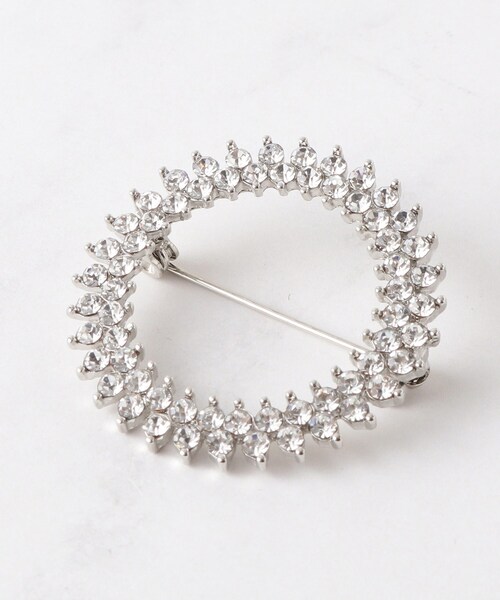 SHOO・LA・RUE（シューラルー）の「【セレモニー】ビジュー使いがエレガント アソートブローチ（ブローチ/コサージュ・レディース・シルバー系/シルバー系1/シルバー系2/シルバー系3/ゴールド系/ゴールド系1/ゴールド系2/ゴールド系3・00）」の5枚目の写真