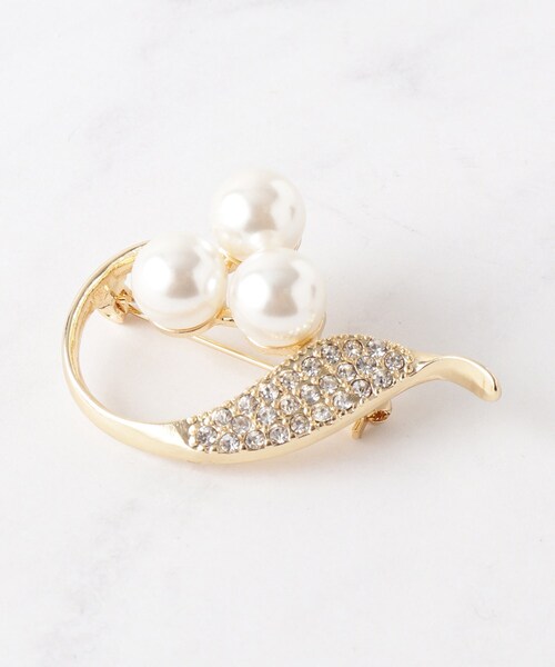 SHOO・LA・RUE（シューラルー）の「【セレモニー】ビジュー使いがエレガント アソートブローチ（ブローチ/コサージュ・レディース・シルバー系/シルバー系1/シルバー系2/シルバー系3/ゴールド系/ゴールド系1/ゴールド系2/ゴールド系3・00）」の6枚目の写真