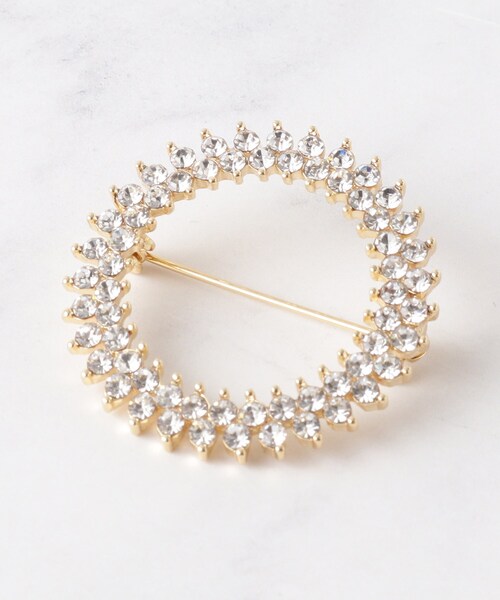 SHOO・LA・RUE（シューラルー）の「【セレモニー】ビジュー使いがエレガント アソートブローチ（ブローチ/コサージュ・レディース・シルバー系/シルバー系1/シルバー系2/シルバー系3/ゴールド系/ゴールド系1/ゴールド系2/ゴールド系3・00）」の8枚目の写真