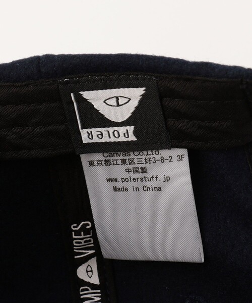 POLeR（ポーラー）の「POLeR/ポーラー WOOL EMB BASEBALL CAP（キャップ・メンズ・ブラック/グリーン/ネイビー・ONE SIZE）」の11枚目の写真