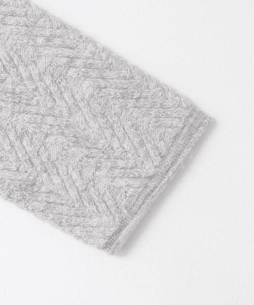 FORK&SPOON（フォークアンドスプーン）の「FORK&SPOON　ヘリンボーンニットプルオーバー（ニット/セーター・レディース・チャコールグレー/グレー/ブラウン・1）」の12枚目の写真