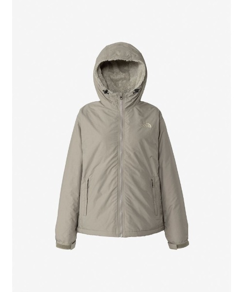 THE NORTH FACE(ザノースフェイス)の「ザ・ノースフェイス / コンパクトノマドジャケット NPW72433(レディース)(マウンテンパーカー・レディース・グリーン系その他/ブラック系その他/グレー系その他・MEDIUM/LARGE)」の3枚目の写真
