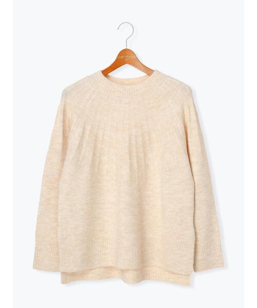 Lugnoncure（ルノンキュール）の「ふわふわ求心柄ニット（ニット/セーター・レディース・ベージュ/ブルー/グレー/ピンク・F）」の16枚目の写真