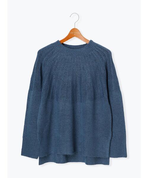 Lugnoncure（ルノンキュール）の「ふわふわ求心柄ニット（ニット/セーター・レディース・ベージュ/ブルー/グレー/ピンク・F）」の19枚目の写真