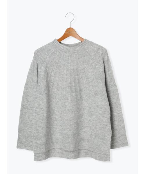 Lugnoncure（ルノンキュール）の「ふわふわ求心柄ニット（ニット/セーター・レディース・ベージュ/ブルー/グレー/ピンク・F）」の20枚目の写真