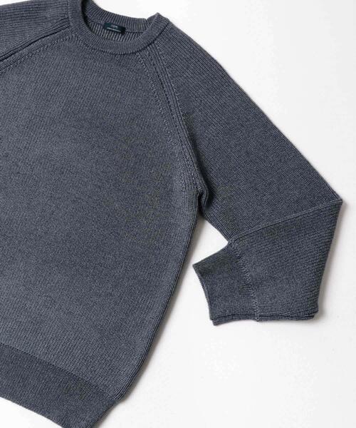 ITEMS URBANRESEARCH（アイテムズ アーバンリサーチ）の「マシンウォッシャブル マシュマロ ラグランニット（ニット/セーター・メンズ・ブラウン/ブルー/ブラック・LARGE/MEDIUM）」の10枚目の写真