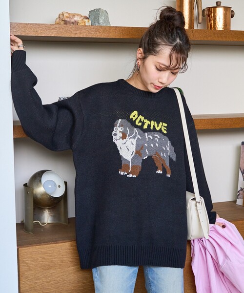 FREAK'S STORE（フリークスストア）の「限定展開 DOG ジャガード