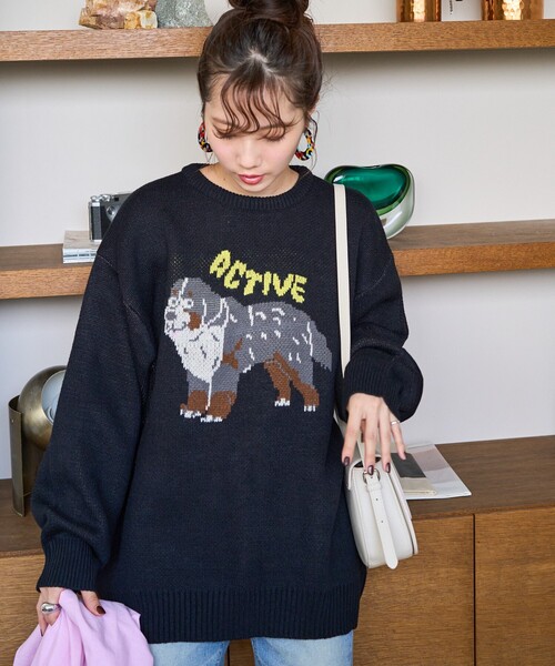 FREAK'S STORE（フリークスストア）の「限定展開 DOG ジャガード