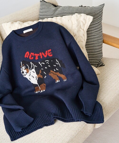 FREAK'S STORE（フリークスストア）の「限定展開 DOG ジャガード