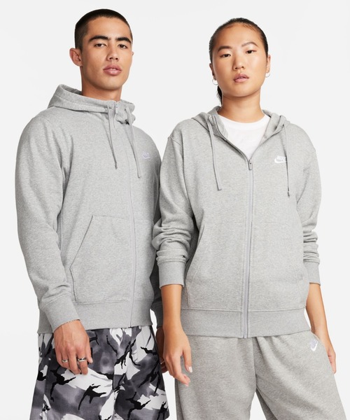 【Nike】フルジップパーカー XS オリーブ 新品未使用 NIKE (ナイキ) BIGロゴ フルジップ パーカー FLC HD FZ ENERGY