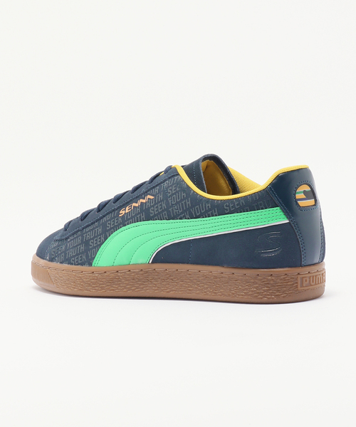 PUMA(プーマ)の「PUMA(プーマ) SENNA A VIDA Suede 308126(スニーカー・メンズ・ネイビー・29cm/28.5cm/28cm/27.5cm/27cm/26.5cm/26cm)」の2枚目の写真