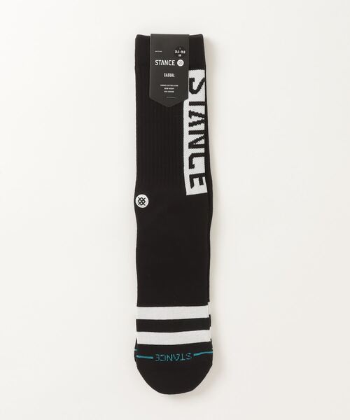 STANCE(スタンス)の「STANCE /スタンス /OG(ソックス/靴下・メンズ・ブラック/ホワイト・F)」の4枚目の写真