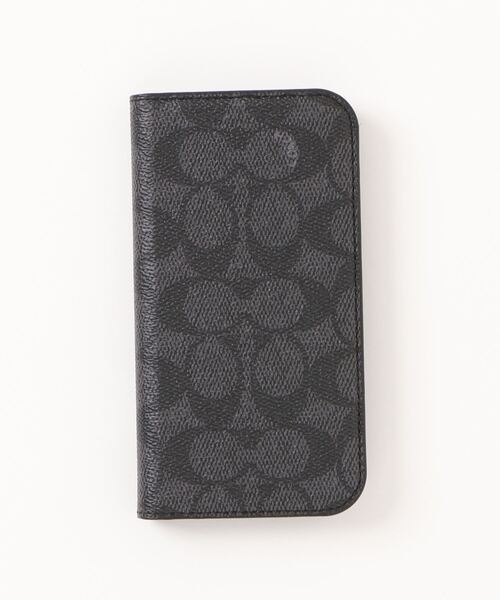 ✨美品✨iPhone 13/14 兼用フォリオ・シグネチャー キャンバス コーチ COACH フォリオ・シグネチャー キャンバス iPhone 13 14