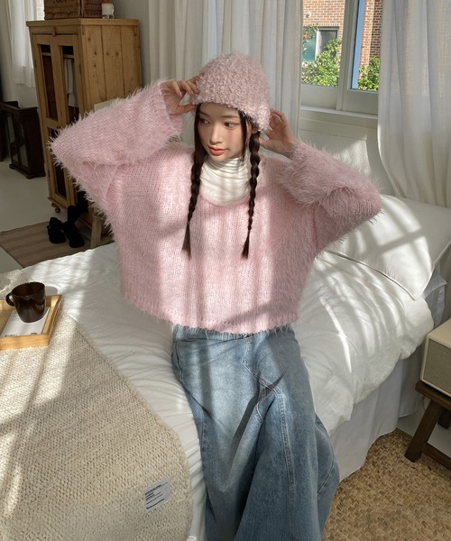 by muni:r(バイ ムニール)の「マキシロングデニムスカート(スカート・レディース・ブルー/ライトブルー/ブルー系その他・SMALL/MEDIUM)」の10枚目の写真