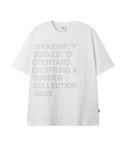 tシャツ 「OY/オーワイ」 BOLD LETTERS TEE/ボールドレタースティーシャツ レディース メンズ OY/オーワイ』 BOLD LETTERS TEE/ボールドレタースティーシャツ