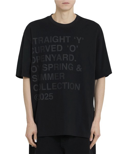 OY（オーワイ）の「『OY/オーワイ』 BOLD LETTERS TEE/ボールドレタースティーシャツ（Tシャツ/カットソー・レディース・ホワイト/ブラック・XL/M）」の12枚目の写真