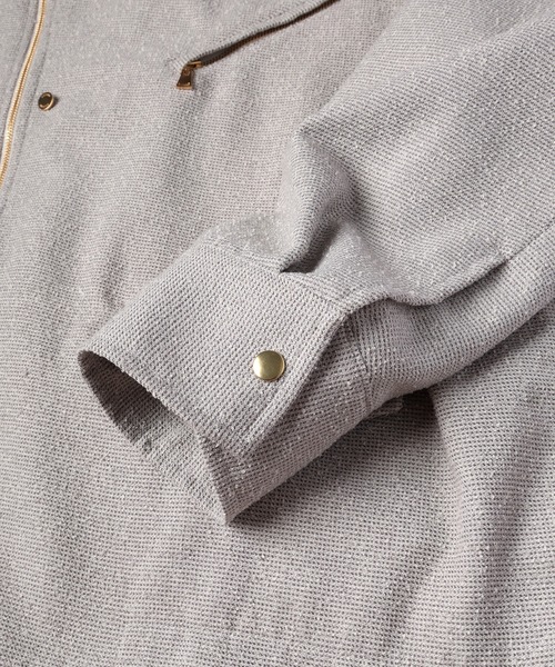 CULLNI（クルニ）の「Tweed Removable Sleeves Riders Jacket