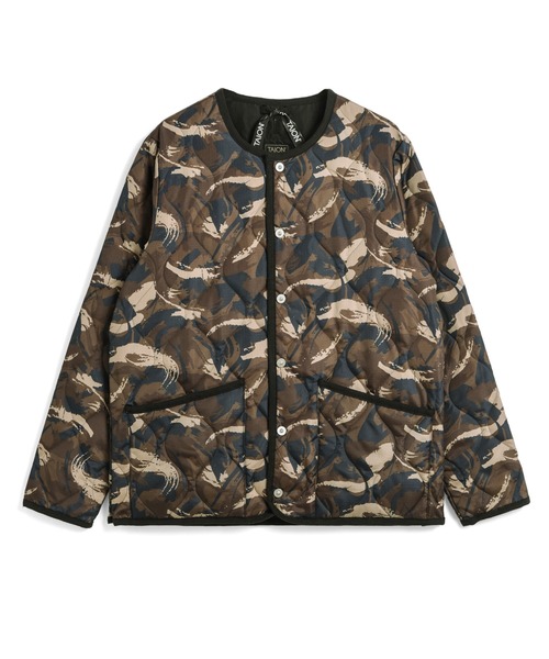 TAION(タイオン)】〈ユニセックス〉 ミリタリー クルーネック ダウン