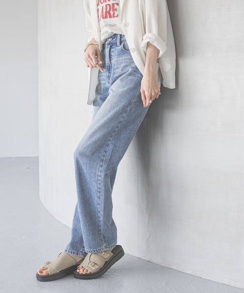 GLOBAL WORK（グローバルワーク）の「GOODデニムストレート