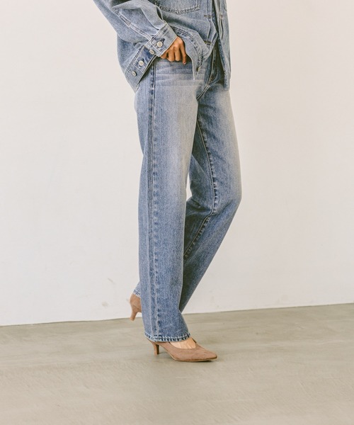 Nページ GLOBAL WORK（グローバルワーク）の「GOODデニムストレート