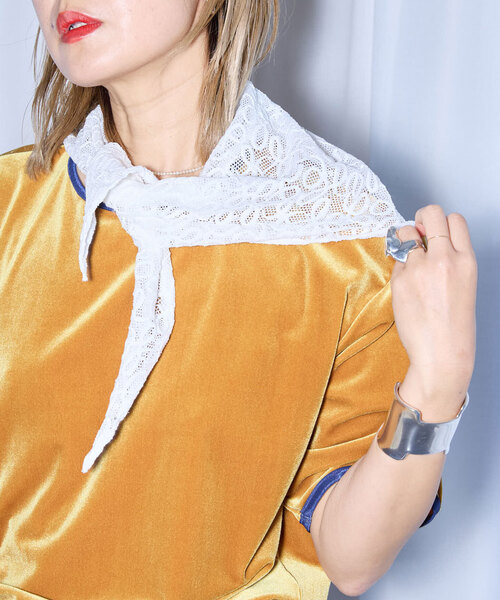 SIMONE WILD LACE バンダナ