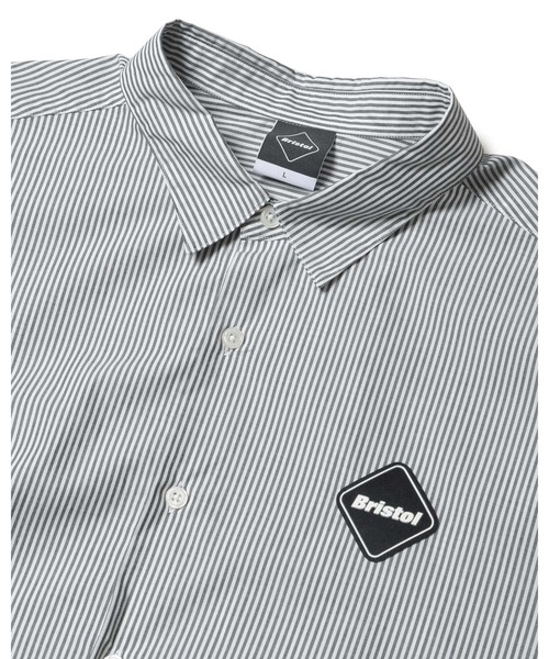 F.C.Real Bristol（エフシーレアルブリストル）の「BIG LOGO L/S BAGGY SHIRT（シャツ/ブラウス・メンズ・ブルー系その他/グレー系その他/ブラック系その他・SMALL/MEDIUM/LARGE/X-LARGE）」の7枚目の写真