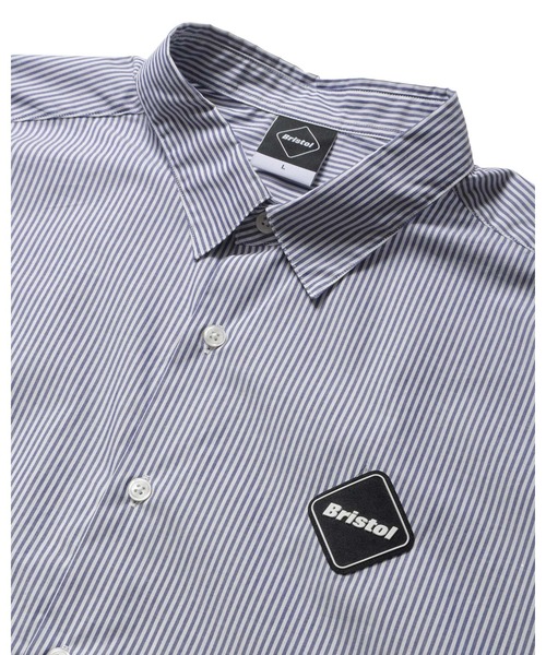 F.C.Real Bristol（エフシーレアルブリストル）の「BIG LOGO L/S BAGGY SHIRT（シャツ/ブラウス・メンズ・ブルー系その他/グレー系その他/ブラック系その他・SMALL/MEDIUM/LARGE/X-LARGE）」の15枚目の写真