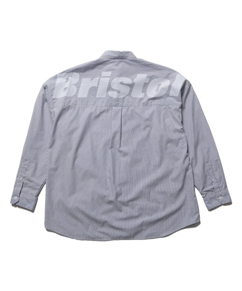 F.C.Real Bristol（エフシーレアルブリストル）の「BIG LOGO L/S BAGGY SHIRT（シャツ/ブラウス・メンズ・ブルー系その他/グレー系その他/ブラック系その他・SMALL/MEDIUM/LARGE/X-LARGE）」の13枚目の写真