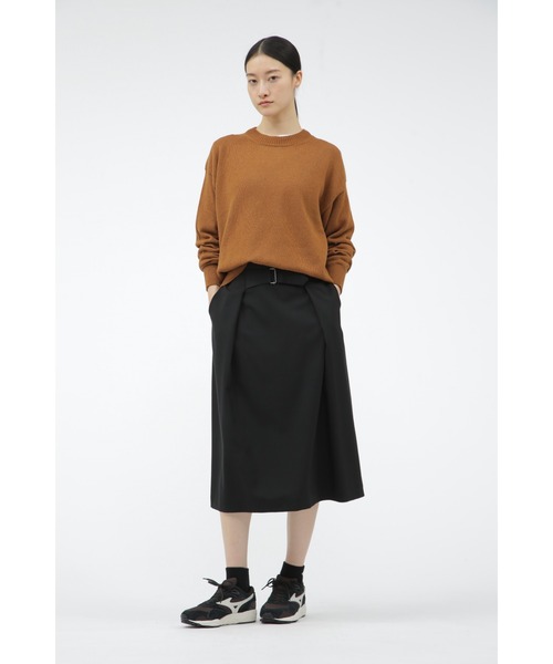 MARGARET HOWELL(マーガレットハウエル)の「CHUNKY COTTON LINEN(ニット/セーター・レディース・ブラック/ライトブラウン・2)」の7枚目の写真